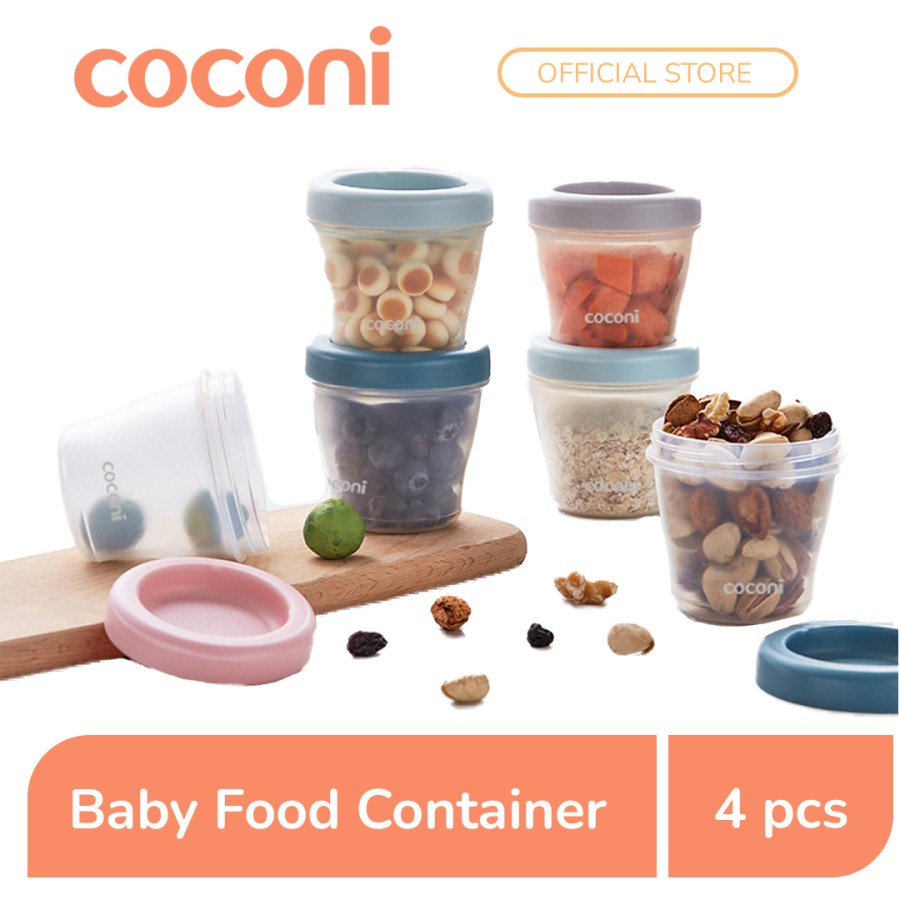 Coconi Air-tight Baby Food Container Set