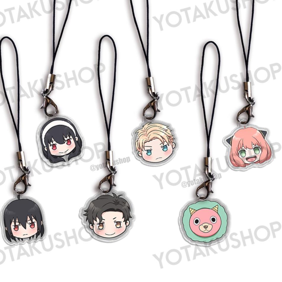 Produk pilihan Tali Strap Gantungan HP Anime Spy X Family Fanmerch spyxfamily Forger Anya Loid Yor Y
