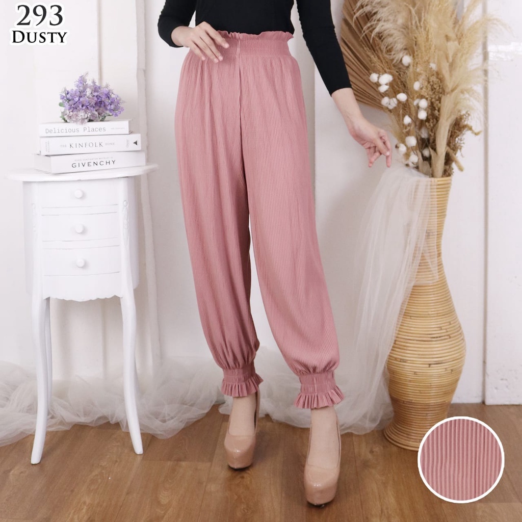 KULOT JOGGER 293 PLISKET LIDI PLEATS PANT KULOT PLISKET