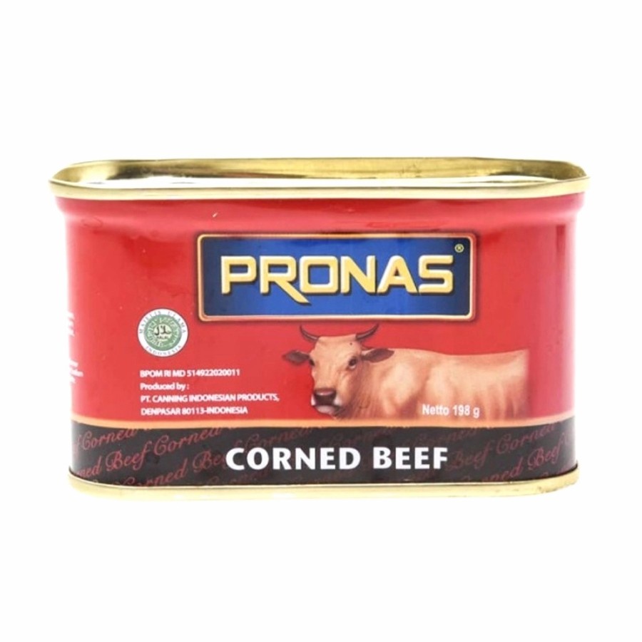 

pronas corned beef kornet daging sapi 198gr