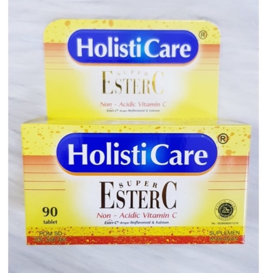 ESTER C ISI 90 TABLET HOLISTICARE