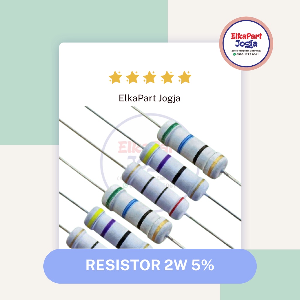 RESISTOR 2W 5% 1.2K Ohm 2K Ohm 2.3K Ohm 2.7K Ohm 3.3K Ohm Resistor Metal Film 1K2 Ohm 2K3 Ohm 2K7 Ohm 3K3 Ohm