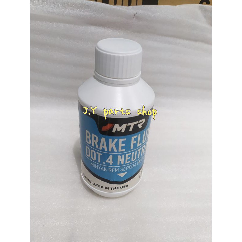 minyak rem brake fluid dot 4 MTR 300 ML