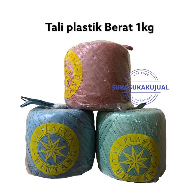 

Tali plastik/Tali rafia 1kg