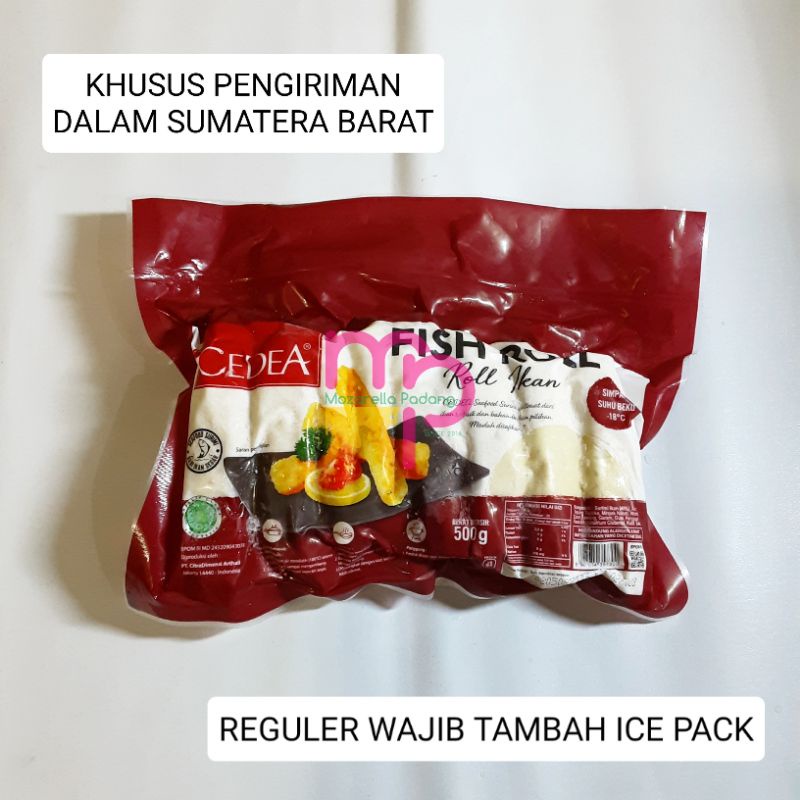 

Cedea Fish Roll 500gr (KHUSUS SUMBAR, REGULER WAJIB TAMBAH ICE PACK)