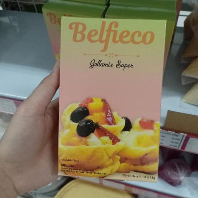 

Silahkan Order] HOT SALE Belfieco Gelamix super Gelatin Jelly Powder 8x12gr TERJAMIN