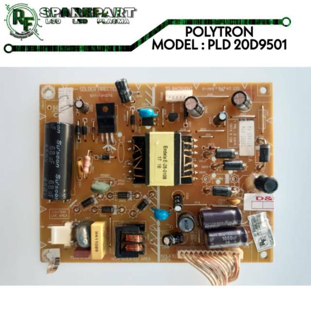PSU TV LED POLYTRON PLD20D9501 Power supply tv polytron pld 20d9501