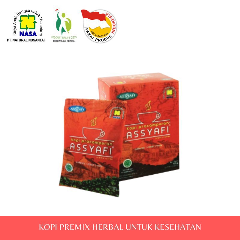 

Stockist NASA Madura Jual Kopi Pracampuran Assyafi - Premix Coffee - Kopi Kemasan - Minuman Herbal