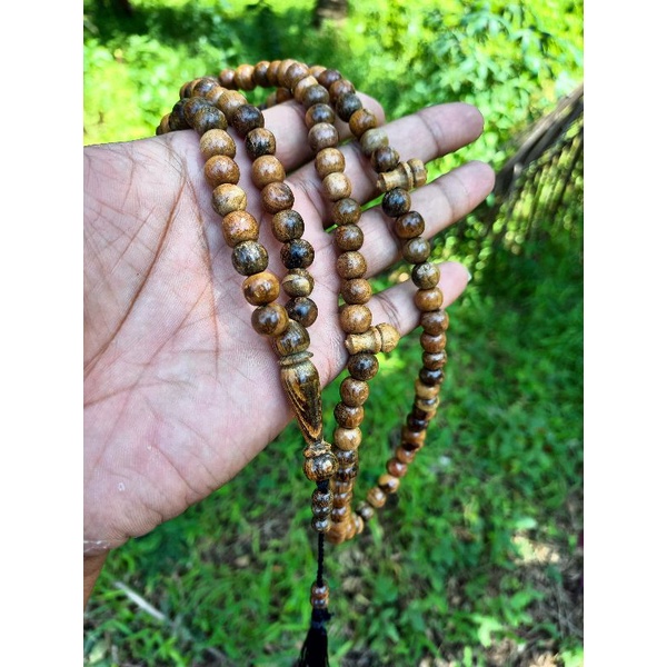 tasbih gaharu 165 butir suryalaya tasbih gaharu wangi tasbih kayu gaharu asli kalimantan tasbih gaha