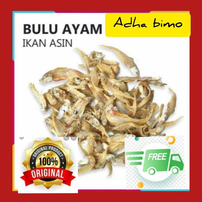 

Big Sale ikan asin bulu ayam super/ kering/ tanpa bubuk/ renyah/500 gr Big Sale