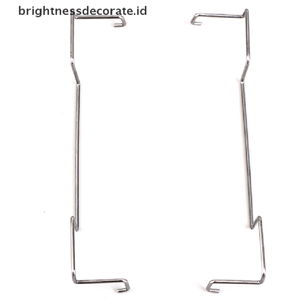 1 Pasang Klip Pengencang Kabel 12cm Bahan Metal Untuk Pendingin Cpu