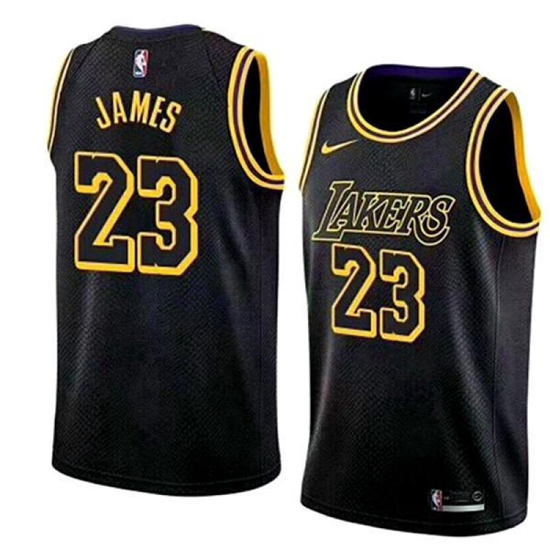  Baju  Basket Model  Lebron James 2021 Warna  Hitam  23 Los 