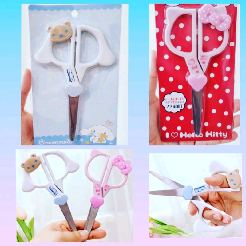 

gunting cinnamoroll hello kitty melody kuromi sanrio