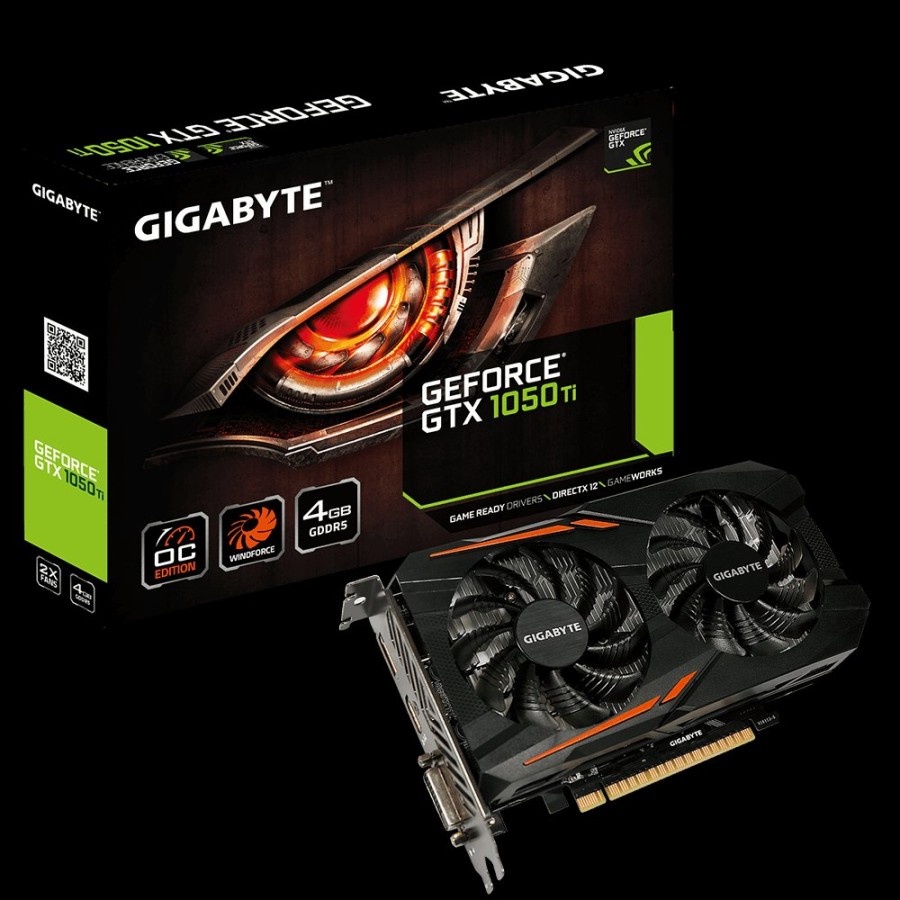 VGA GIGABYTE GTX 1050TI 4 GB