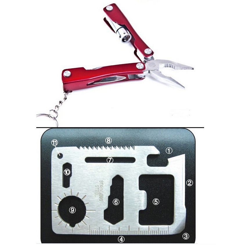 【GOGOMART】Portable SOS Tool Kit Earthquake Emergency Onboard Outdoor Survival