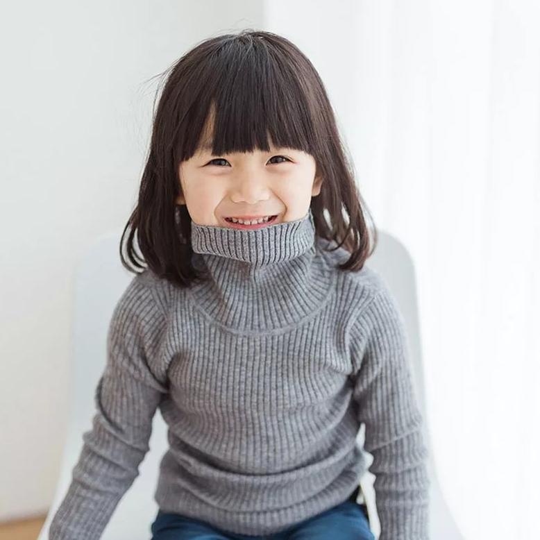 Sweater Rajut Anak-Sweater Rajut Turtleneck Anak
