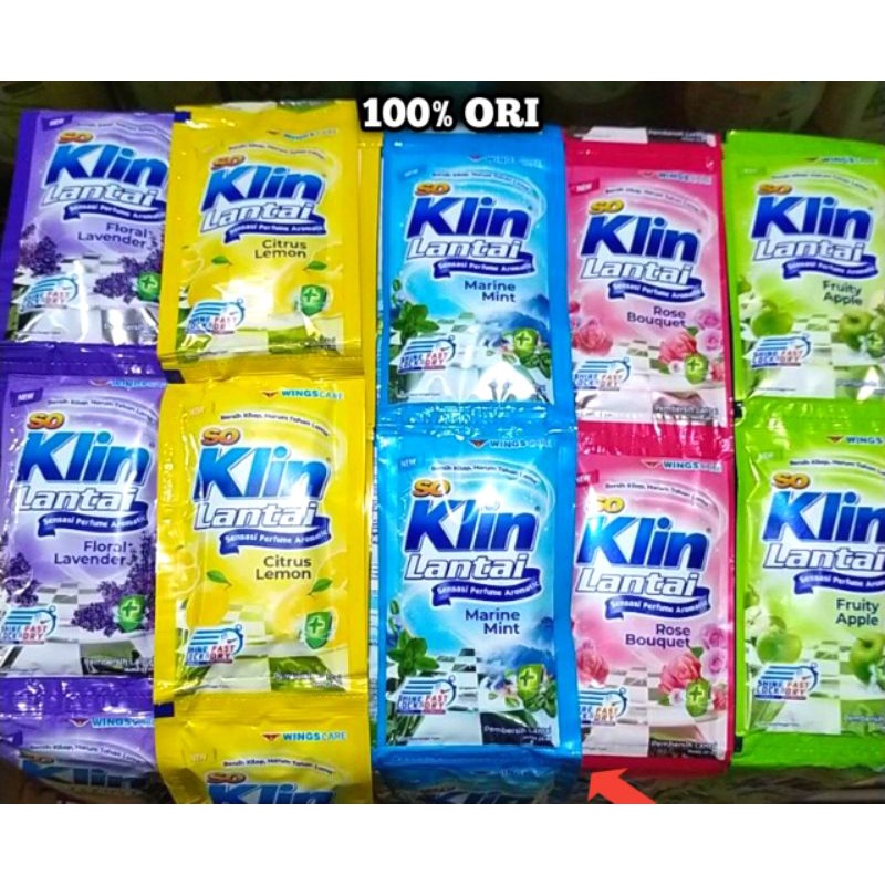 Soklin Lantai Sachet Renceng