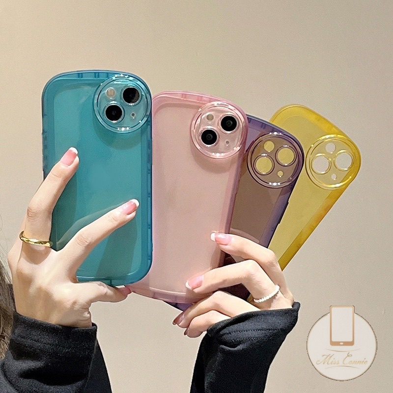 Soft Case Pelindung Warna Macaron Untuk VIVO Y12i Y21s Y15s Y21 Y91C Y91 T1X Y51A Y21T Y15A Y1s Y51 2020 Y01 Y21A Y21A Y1531 Y95 Y93 Y11