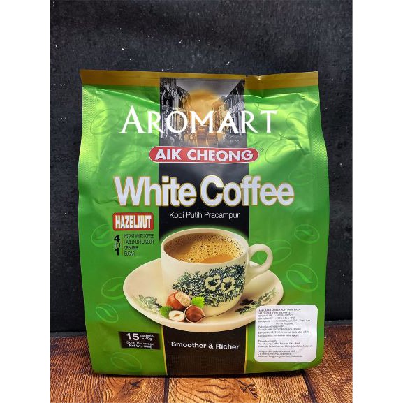 

Aik Cheong White Coffee Hazelnut/ Kopi Putih Pracampur - 600g