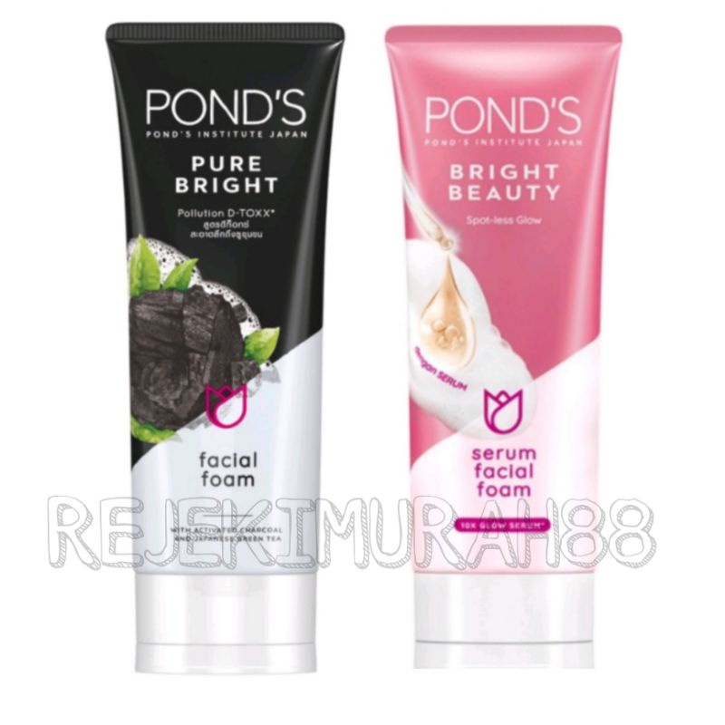 Ponds Bright Beauty/White beauty/Pure Bright Facial Foam 100g