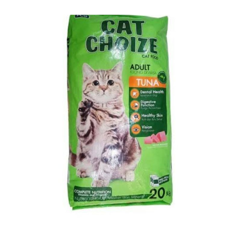 Cat Choize Adult Tuna 20kg Cat Food - Makanan Kucing Kering
