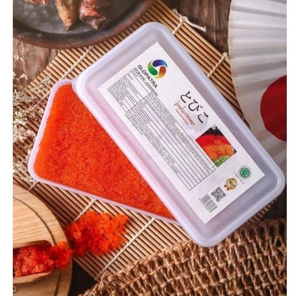

TOBIKO FLYINGFISH Untuk Saus Mentai (PengirimanInstan)