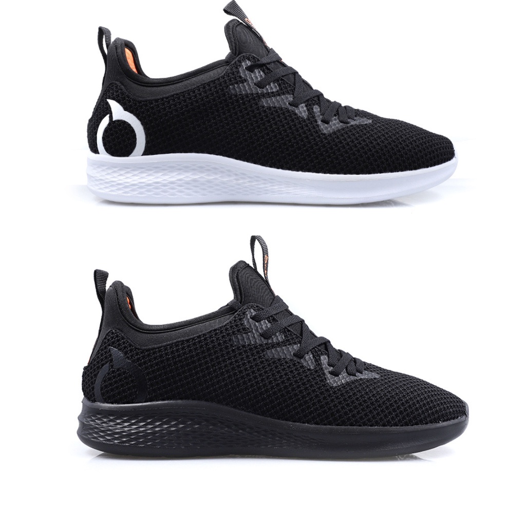 Ortuseight sepatu Lari / Sneakers Pria Phyton Ultra Black