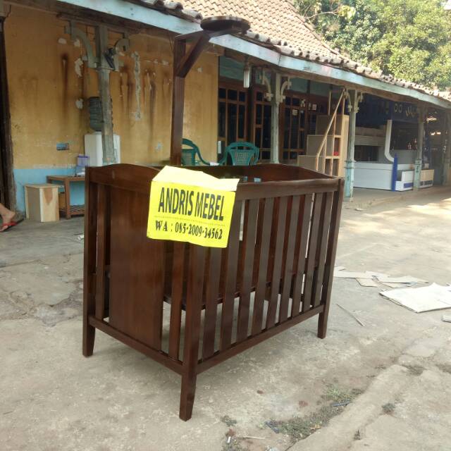 Box Tidur Bayi Jati Jepara / Tempat Tidur Babt Minimalis Kayu
