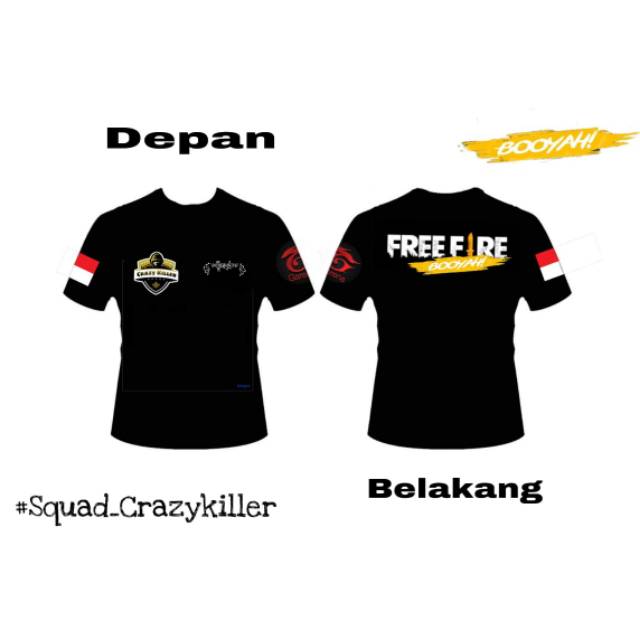 Kaos Free Fire Murah