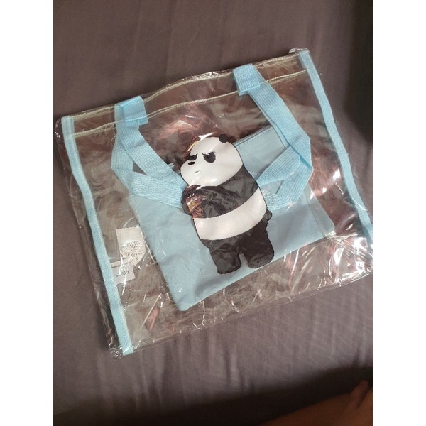 LUNAR PRELOVED Miniso Tote bag transparan