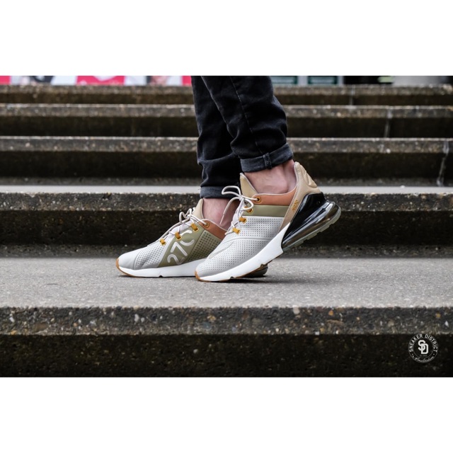 Sepatu Pria - Nike Air Max 270 Premium String Desert Ochre - PRM