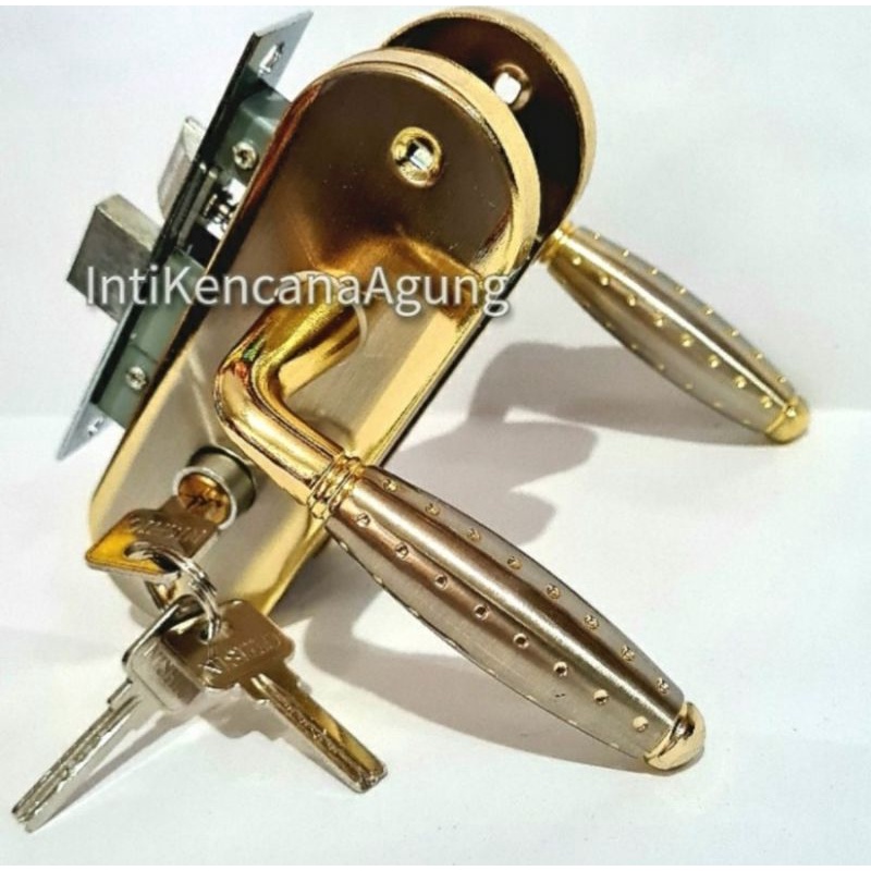 1 Set Kunci Pintu Kecil handle pintu kecil gagang pintu kecil