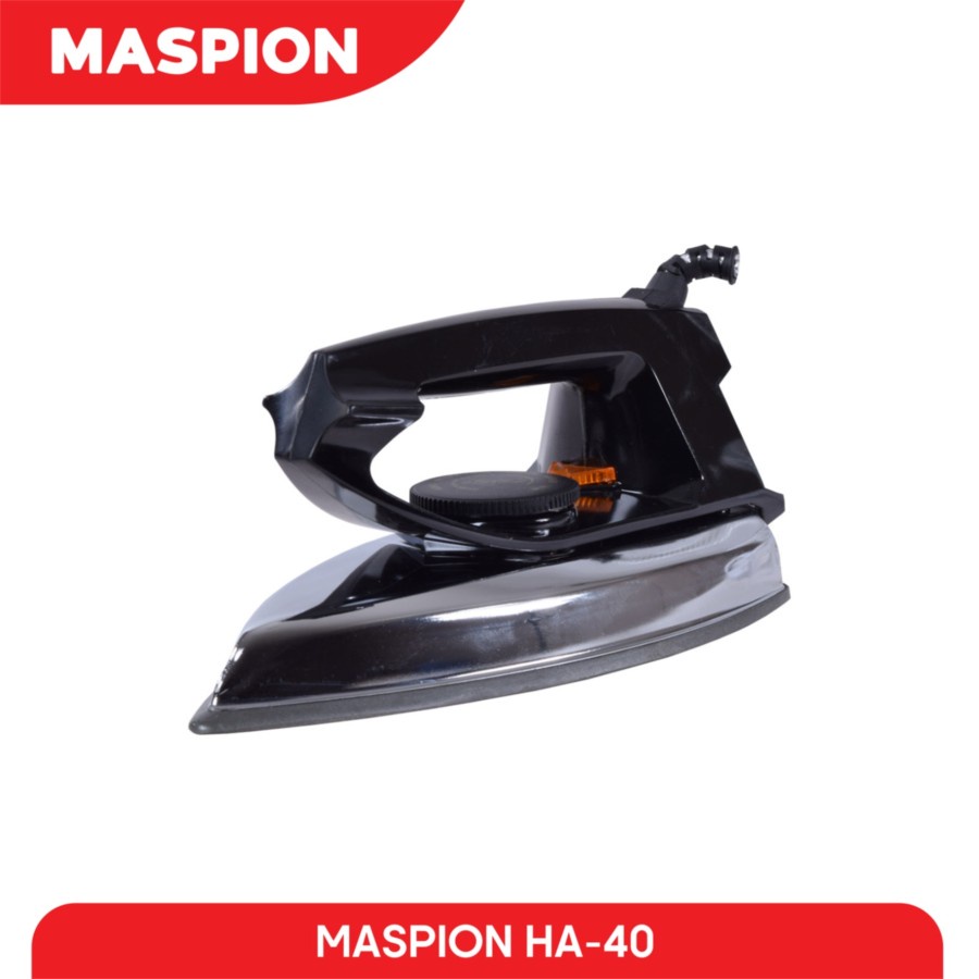 Maspion Setrika HA-40 Dry Iron HA40 Gosokan Baju HA 40