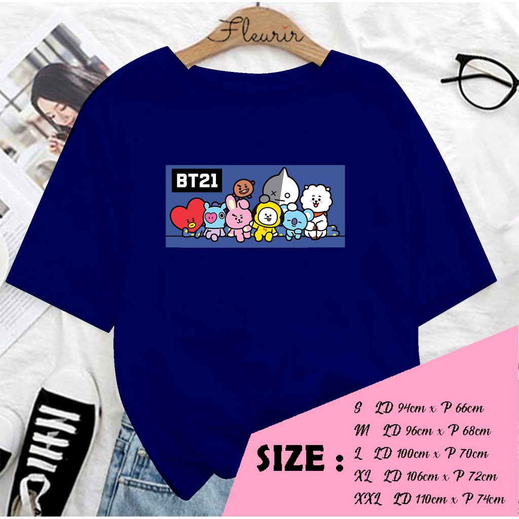 FLEURIR - KAOS SIT WANITA DEWASA LENGAN PENDEK TEE UNISEX WANITA