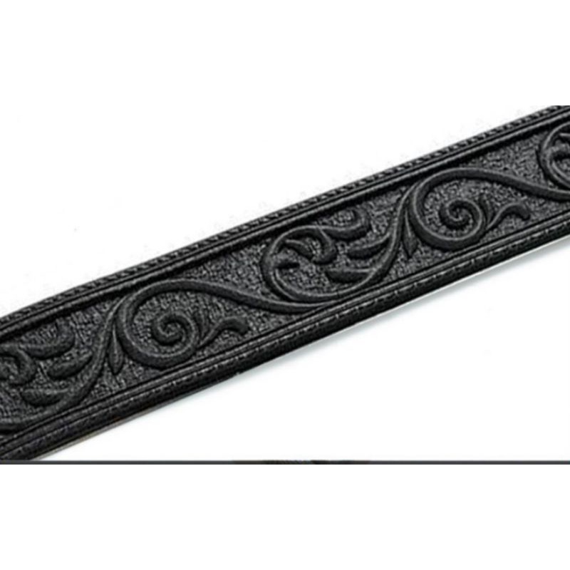 Wallpaper List Foam 3D Sticker-Hitam Kecil Lebar5cm