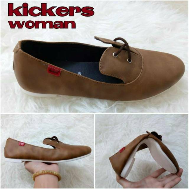 Sepatu Wanita Slop Tali Kickers Cewek Murah Santai