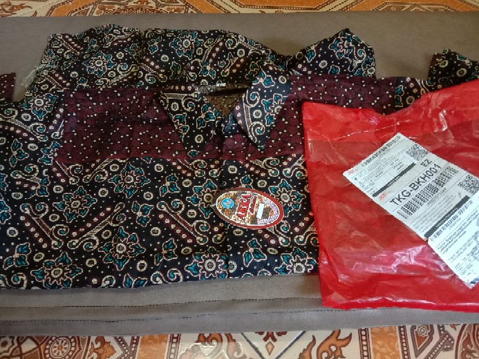 Tikanew Arrival Distro Batik Pria Bordir Sogan Hrb026 Batikaf Notoarto Batik Ipnu-ippnu Hem Pria Bel