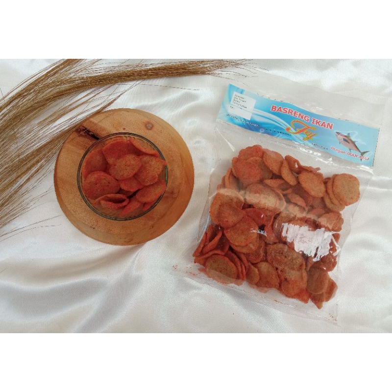 

Basreng ikan pedas original