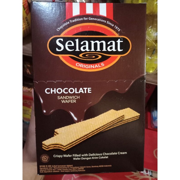 

Selamat Chocolate Wafer Sandwich 20 x 15 gr