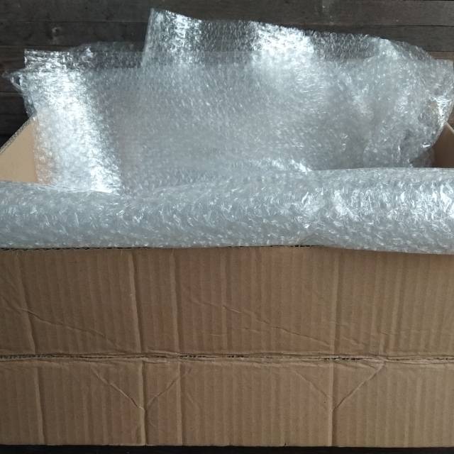 

Kardus Bekas Layak Pakai (+ Bubble Wrap)