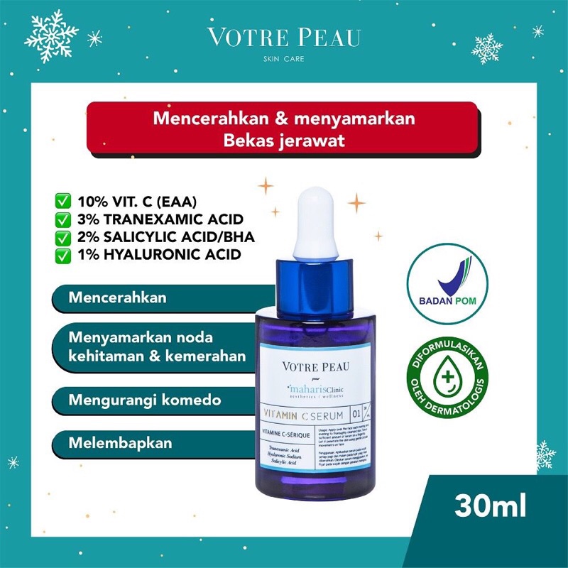 VOTRE PEAU VITAMIN C SERUM POUR MAHARIS CLINIC 30ML