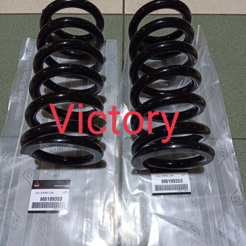coil spring per keong L300 diesel depan ori