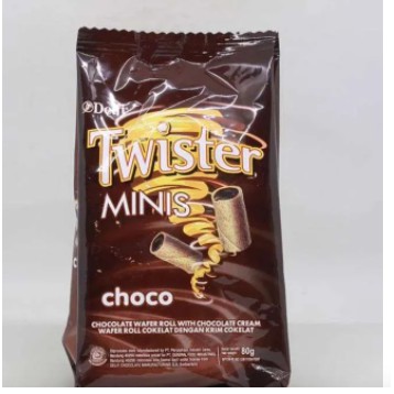 

Delfi Twister Minis Chocolate 80gr