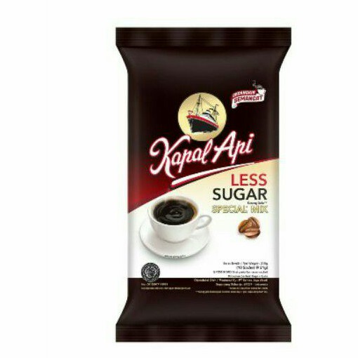 

Kapal Api Kopi Bubuk Less Sugar Special Mix 10X19g