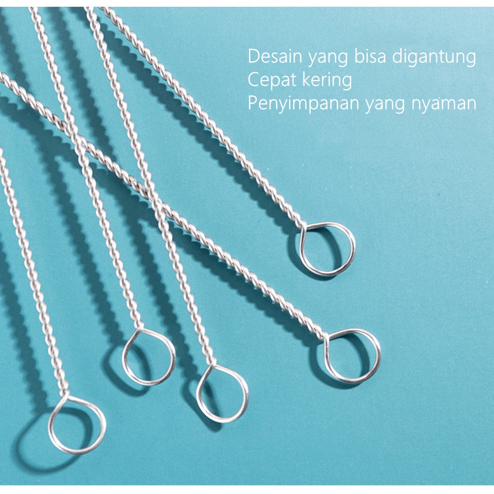 SIKAT SEDOTAN STAINLESS STEEL SIKAT SEDOTAN KECIL SIKAT DOT BAYI | FADHILAH SHOP BJB