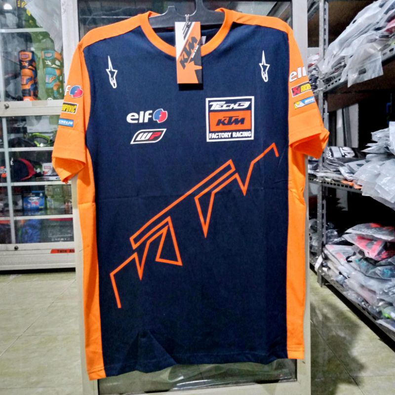 KAOS MOTOR CROSS BAJU TRAIL T-SHIRT KTM RACING REDBULL