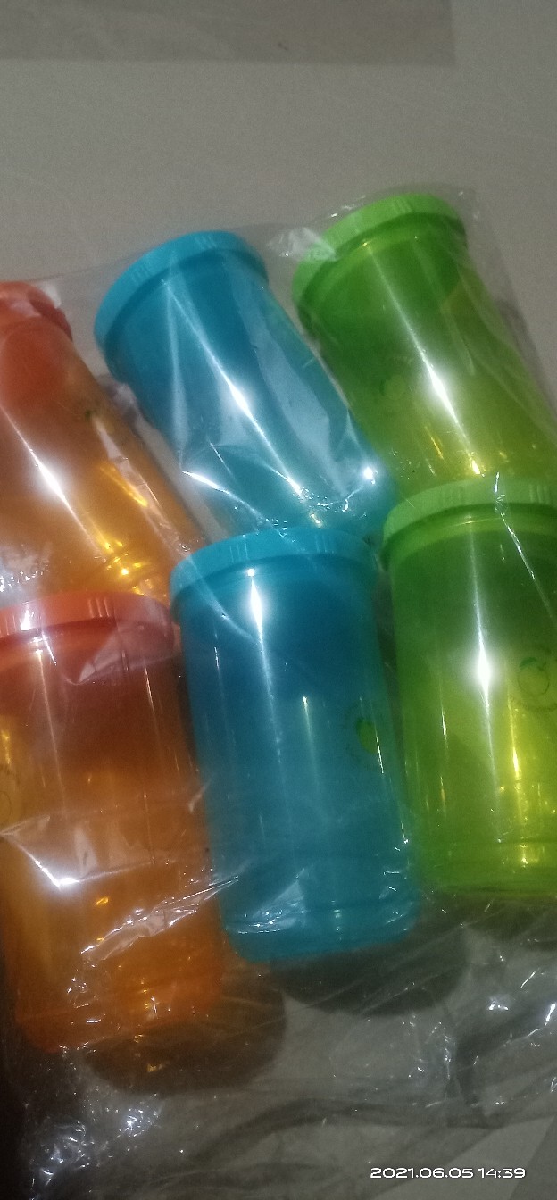 Gelas Tutup Lemony Warna Sealware Tebal