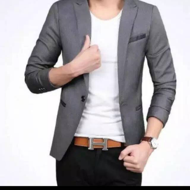 BLAZER PRIA GREY BLAZER KEREN