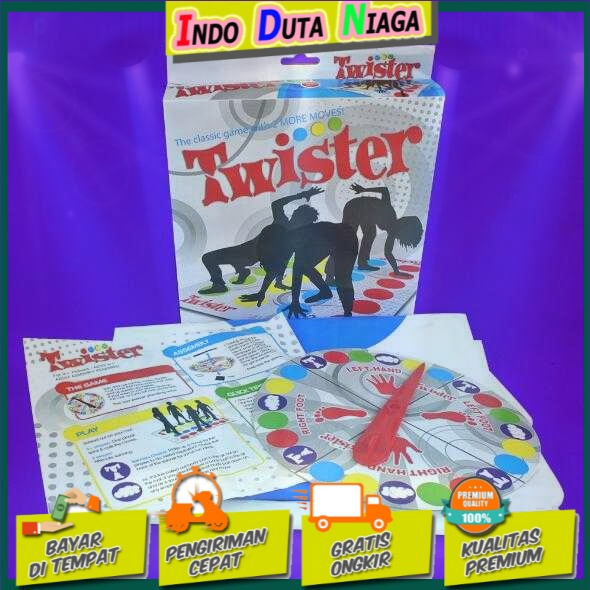 Permainan Twister Body Games - S180156