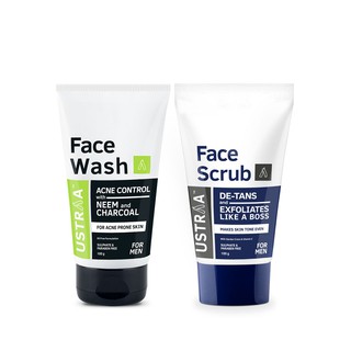 ustraa face wash acne control